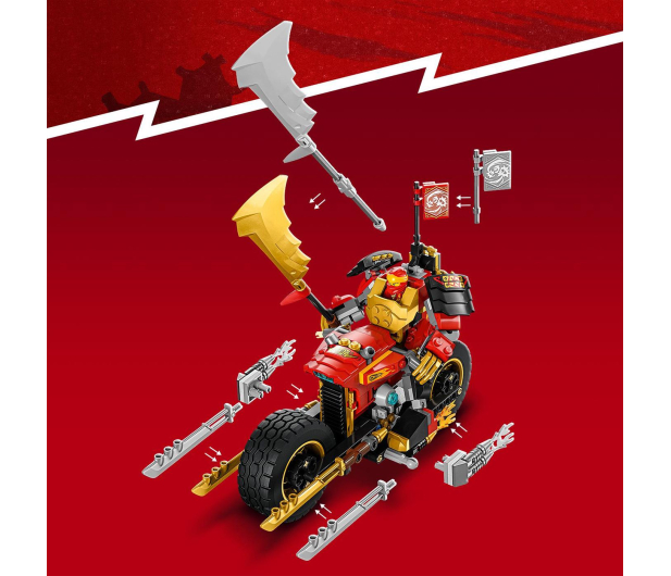 LEGO NINJAGO 71783 Jeździec-Mech Kaia EVO - 1091250 - zdjęcie 5